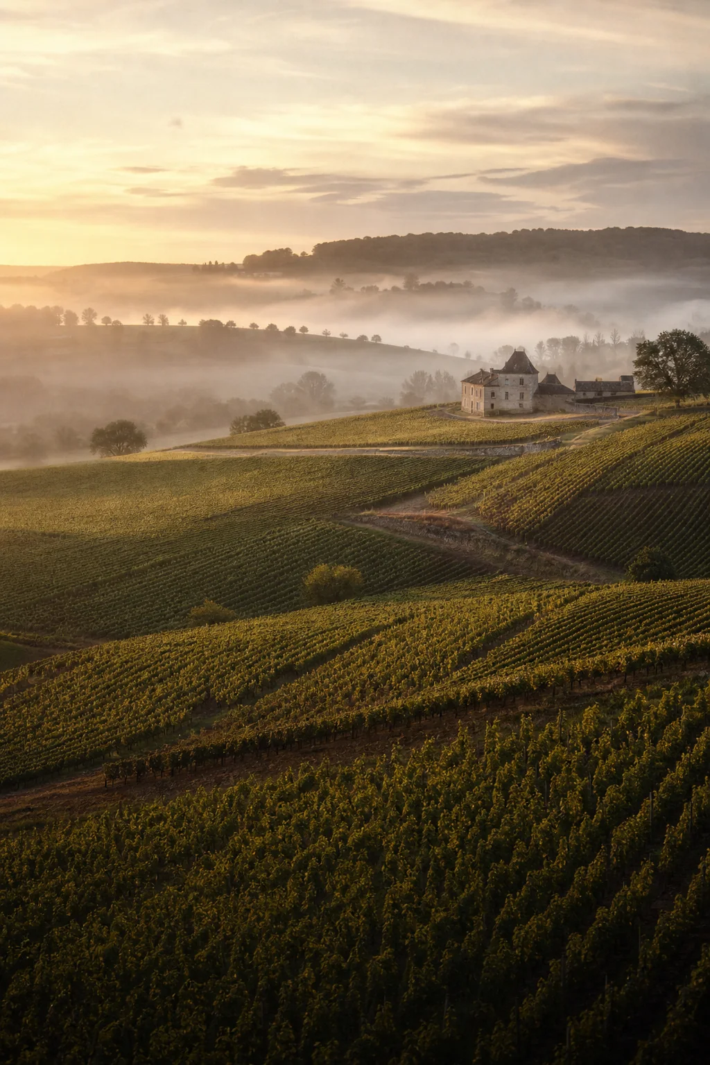 Vignobles vallonnés de Bourgogne